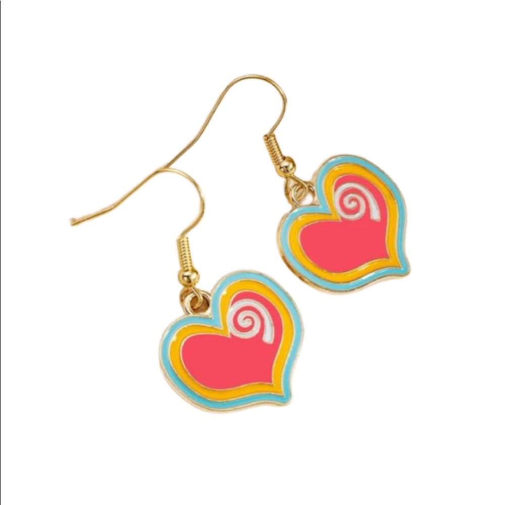 💛3/$15💛 Dainty Dangly Heart Earrings